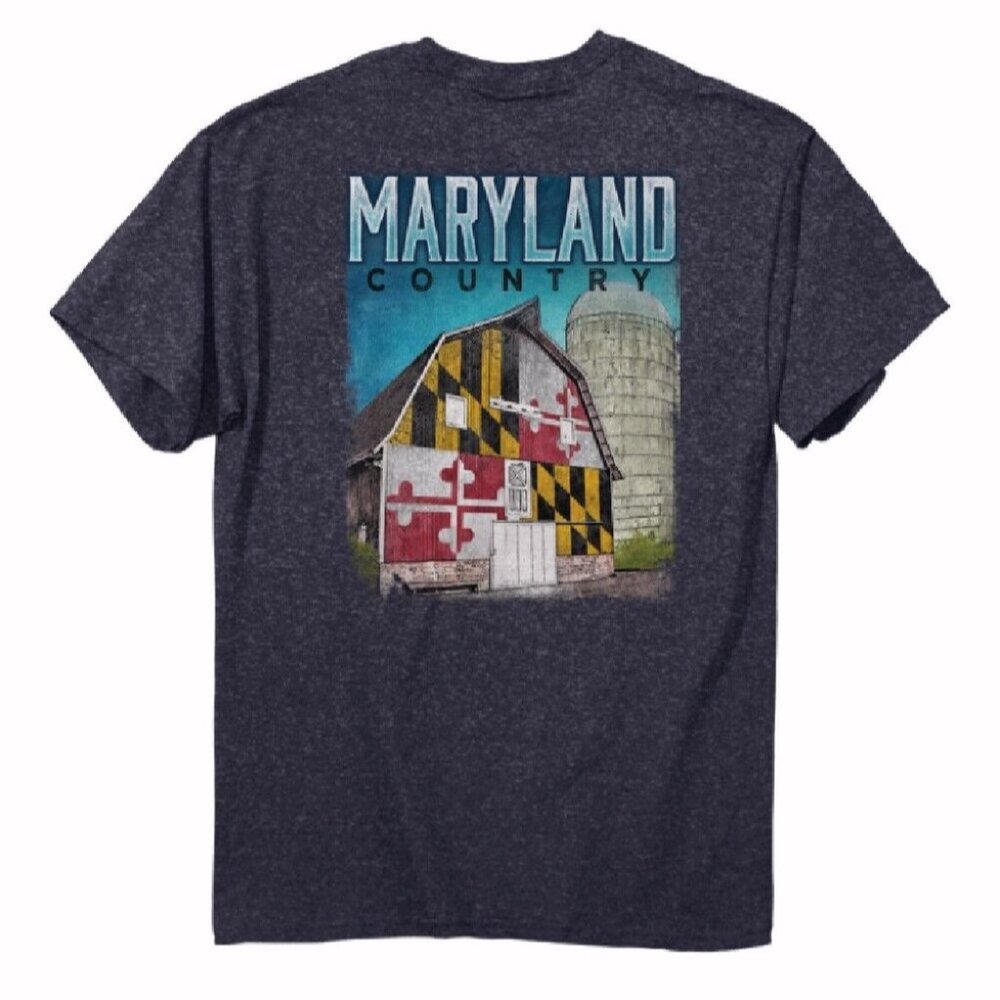 Maryland Farm Country Short Sleeve T-Shirt - NEW Fast Ship